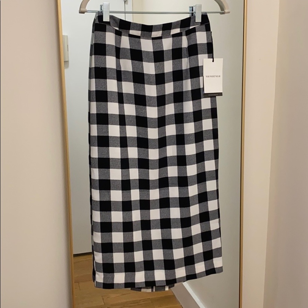 NWT! Who What Wear midi skirt, size 4